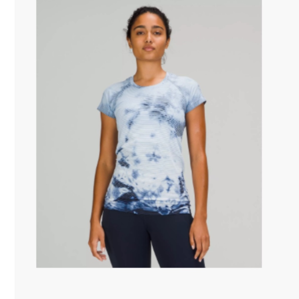 LULULEMON Swifty tech short sleeve shirt size 10